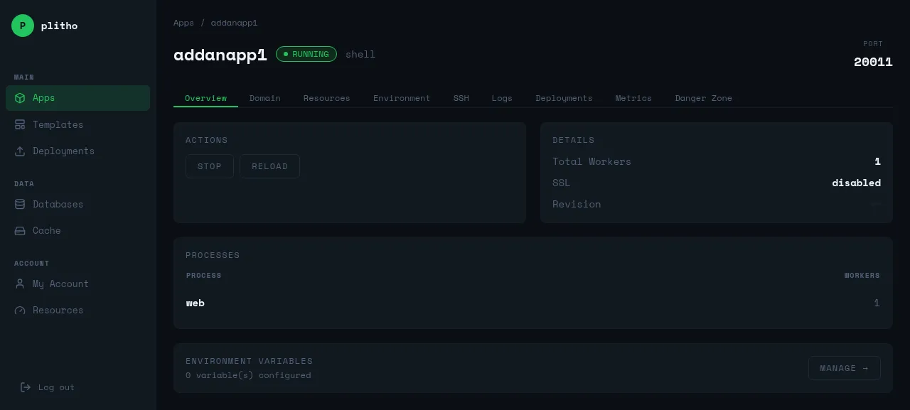 App detail